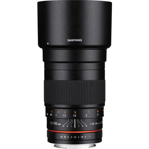 Samyang 135mm f/2.0 ED UMC Lens for Canon EF Mount - BHM Store
