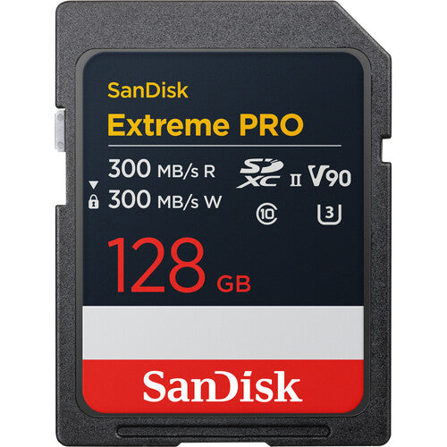 SanDisk Extreme PRO 128GB SD card V90
