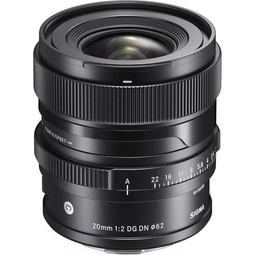 Sigma 20mm f/2 DG DN Contemporary Lens for Leica L - BHM Store