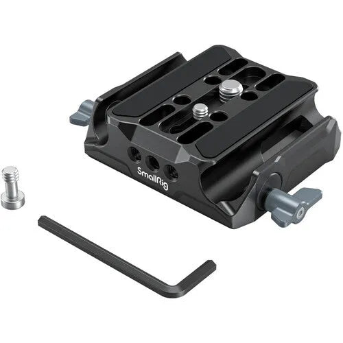 SmallRig Universal Camera Baseplate with 15mm LWS Rod Clamp - BHM Store