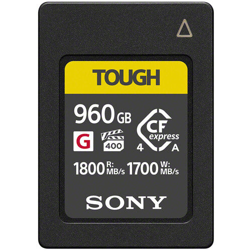 Sony CFexpress 4.0 Type A TOUGH Memory Card in 4 Sizes