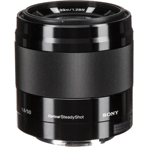 Sony E 50mm f/1.8 OSS Lens (Black) - BHM Store