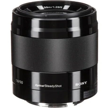 Sony E 50mm f/1.8 OSS Lens (Black) - BHM Store
