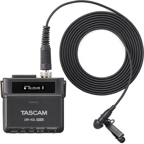 TASCAM DR-10L Pro Field Recorder and Lavalier Microphone - BHM Store