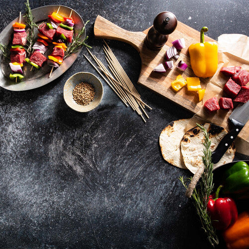 V-FLAT WORLD Duo-Board Double-Sided Background (Gray Chalk / Dark Chalk, 60 x 60cm)