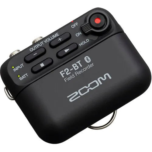 Zoom F2-BT Ultracompact Bluetooth-Enabled Portable Field Recorder with Lavalier Microphone - BHM Store