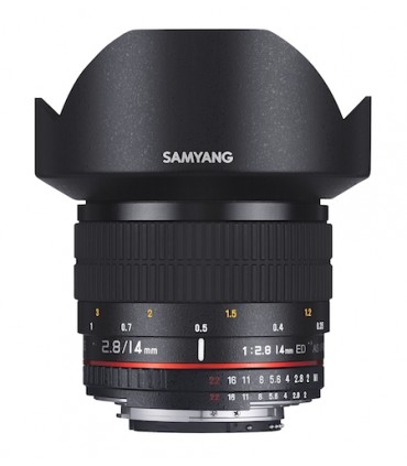 SAMYANG 14mm AE Ver. F2.8 ED AS IF UMC Lens for Nikon