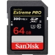SanDisk 64GB 300MB/s Extreme PRO UHS-II SDXC Memory Card