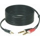Klotz Y-Cable Mini Jack Cable 2m