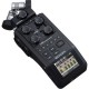 Zoom H6 All Black 6-Track Portable Handy Recorder with Single Mic Capsule