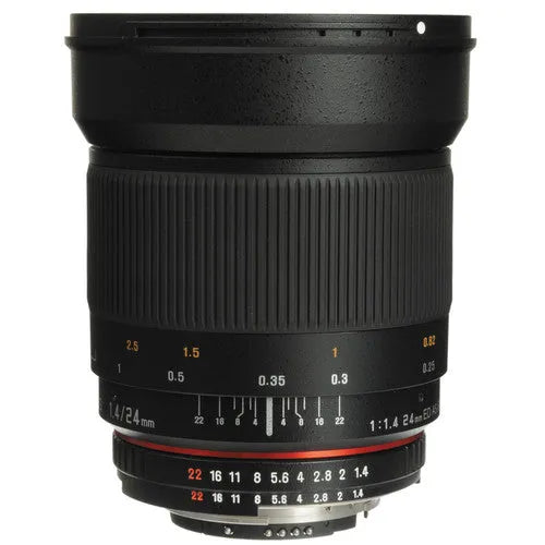 Samyang 24mm f/1.4 ED AS UMC Wide-Angle Lens for Nikon - BHM Store