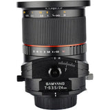 Samyang 24mm f/3.5 ED AS UMC Tilt-Shift Lens for Canon - BHM Store