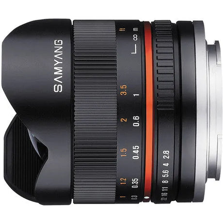 Samyang 8mm f/2.8 Fisheye II Lens for Fujifilm X Mount - BHM Store