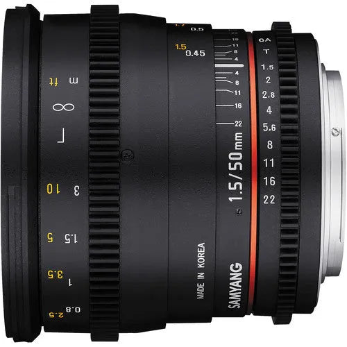 Samyang 50mm T1.5 VDSLR AS UMC Lens for Nikon F Mount - BHM Store