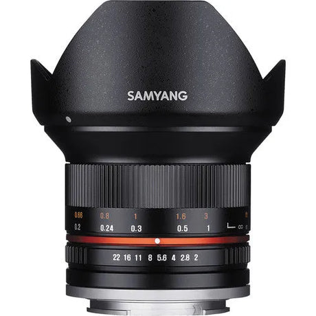 Samyang 12mm f/2.0 NCS CS Lens for Sony E-Mount (APS-C) (Black) - BHM Store