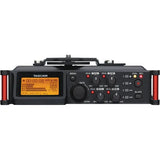 TASCAM DR-70D 6-Input / 4-Track Multi-Track Field Recorder with Onboard Omni Microphones - BHM Store