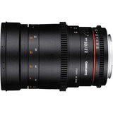 Samyang 135mm T2.2 AS UMC VDSLR II Lens for Sony E-Mount - BHM Store