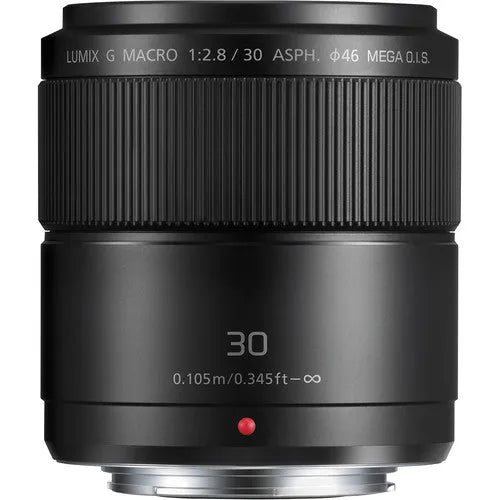 Panasonic Lumix G Macro 30mm f/2.8 ASPH. MEGA O.I.S. Lens - BHM Store