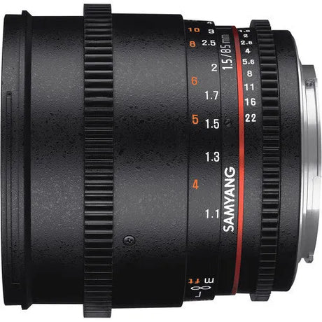 Samyang 85mm T1.5 VDSLRII Cine Lens for Nikon F Mount - BHM Store