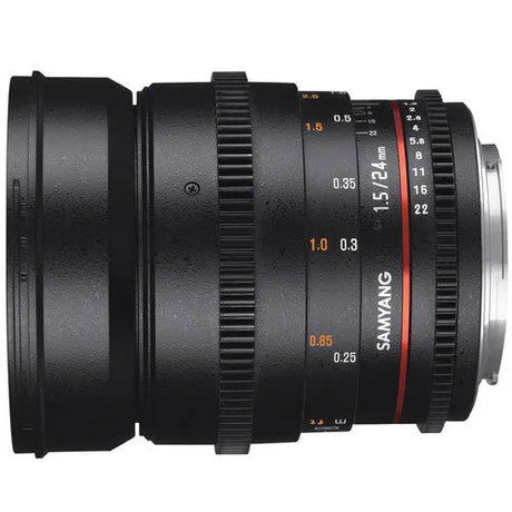 Samyang 24mm T1.5 VDSLRII Cine Lens for Nikon F Mount - BHM Store