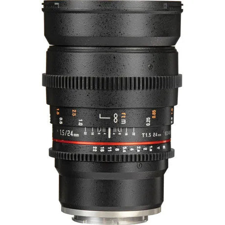 Samyang 24mm T1.5 VDSLRII Cine Lens for Sony E-Mount - BHM Store