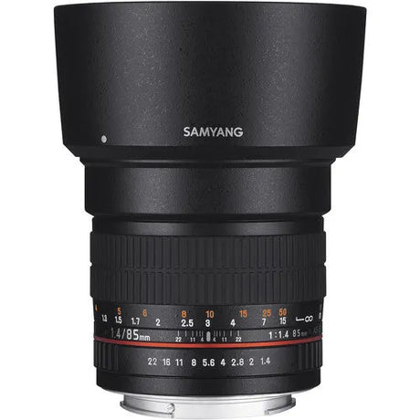 Samyang 85mm f/1.4 Aspherical Lens for Nikon With Focus Confirm Chip - BHM Store