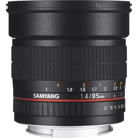 Samyang 85mm f/1.4 Aspherical Lens for Nikon With Focus Confirm Chip - BHM Store