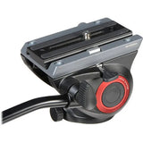 Manfrotto MVH500AH Fluid Video Head with Flat Base - BHM Store