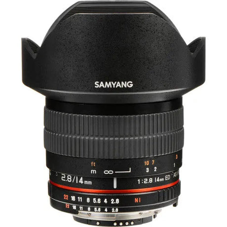 Samyang 14mm f/2.8 ED AS IF UMC Lens for Nikon F - BHM Store