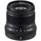 FUJIFILM XF 50mm f/2 R WR Lens (Black) - BHM Store