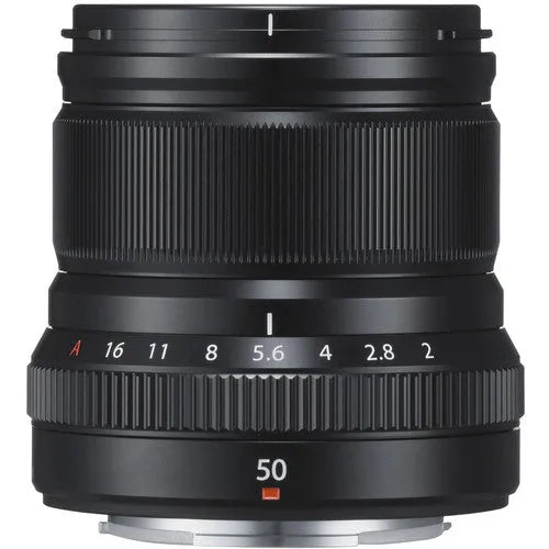 FUJIFILM XF 50mm f/2 R WR Lens (Black) - BHM Store