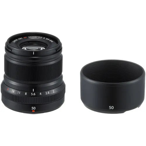 FUJIFILM XF 50mm f/2 R WR Lens (Black) - BHM Store