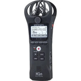 Zoom H1n 2-Input / 2-Track Portable Handy Recorder with Onboard X/Y Microphone (Black) - BHM Store