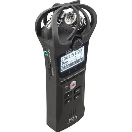 Zoom H1n 2-Input / 2-Track Portable Handy Recorder with Onboard X/Y Microphone (Black) - BHM Store