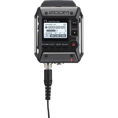 Zoom F1-LP 2-Input / 2-Track Portable Field Recorder with Lavalier Microphone - BHM Store