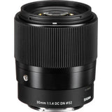 Sigma 30mm f/1.4 DC DN Contemporary Lens (Sony E) - BHM Store