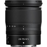 Nikon NIKKOR Z 24-70mm f/4 S Lens - BHM Store