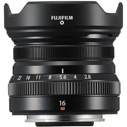 FUJIFILM XF 16mm f/2.8 R WR Lens (Black) - BHM Store