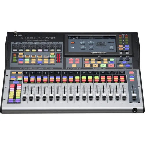 PreSonus StudioLive 32SC Series III S 32-Channel Subcompact Digital Mixer/Recorder/Interface - BHM Store