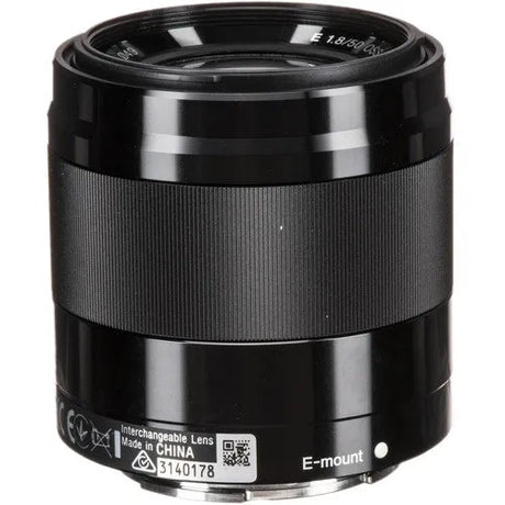 Sony E 50mm f/1.8 OSS Lens (Black) - BHM Store