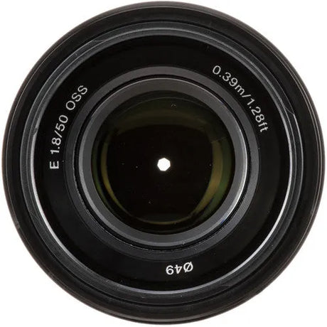 Sony E 50mm f/1.8 OSS Lens (Black) - BHM Store