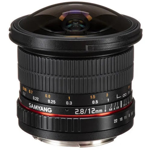 Samyang 12mm f/2.8 ED AS NCS Fisheye Lens for Canon EF Mount - BHM Store