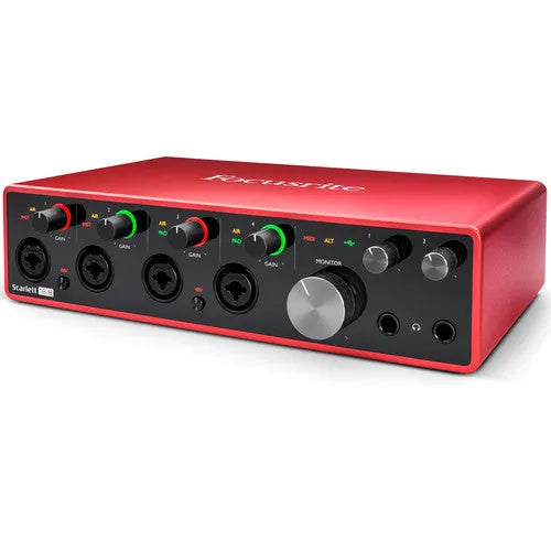 Focusrite Scarlett 18i8 USB-C Audio/MIDI Interface (3rd Generation) - BHM Store