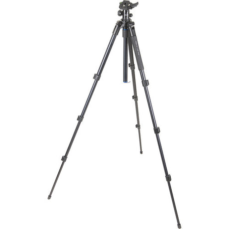 Slik Pro AL-324BH4 Tripod with SBH-400 Triple Action Ball Head (Matte Black) - BHM Store