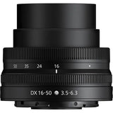 Nikon NIKKOR Z DX 16-50mm f/3.5-6.3 VR Lens (Black) - BHM Store