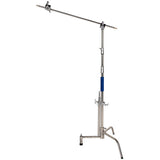 Savage C-Stand with Grip Arm and Turtle Base Kit (Stainless Steel 9.5') - BHM Store