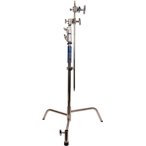 Savage C-Stand with Grip Arm and Turtle Base Kit (Stainless Steel 9.5') - BHM Store