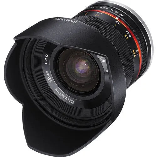 Samyang 12mm f/2.0 NCS CS Lens for Fujifilm X-Mount (Black) - BHM Store