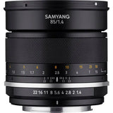 Samyang MF 85mm f/1.4 WS Mk2 Lens for Canon EF - BHM Store