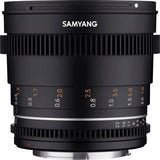 Samyang 50mm T1.5 VDSLR MK2 Cine Lens (MFT Mount) - BHM Store